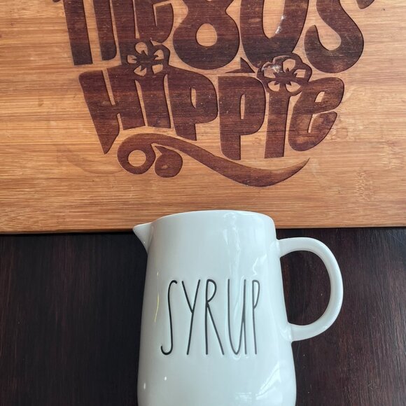 2(fer)Syrup It Isn't So!!Sweet Rae Dunn Bundle .Christmas Bowl and Syrup Pitcher - Picture 12 of 13